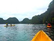 カヤック満喫中