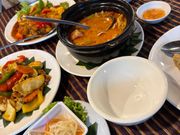 今回はPtes Borann Restaurant でした。スラスランのそばですね。