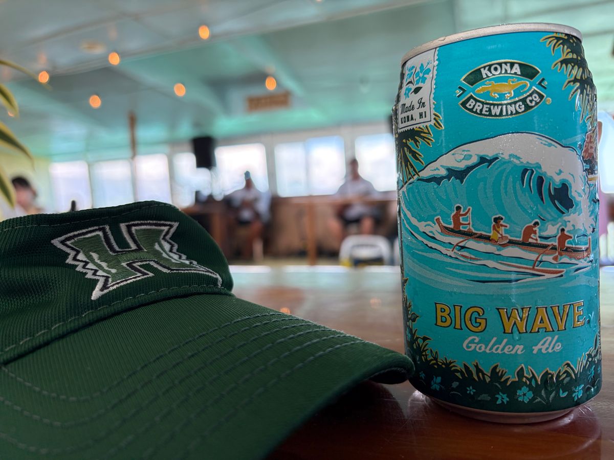 Beer after swimming at Kaneohe sandbar