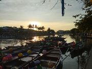 夕暮れ時のホイアン