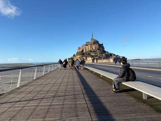 帰りに名残を惜しんでいるところです