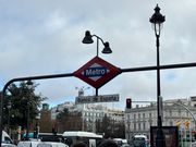 市内観光の時の地下鉄