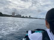 2人乗り後者が撮影するとこんな感じ