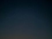 月明かりの夜空