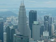 ペトロナスツインタワーが見えます