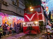 帰りに立ち寄ったトレインストリート