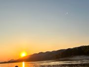 船から眺めるサンセットは格別