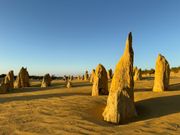 ピナクルズの夕景