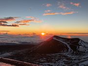 サンセットは晴れました