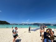 コーラル島到着