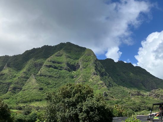 雄大な景色と自然の美しさを目の当たりにしました