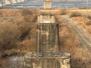 イムジン江の橋脚