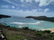 ハナウマ湾高台から