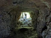 旧日本軍の洞窟陣地