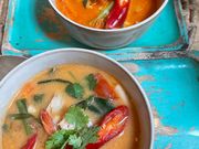 1人分の鍋で作ったトムヤンクン