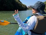 カヌーにて