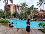 アウラニのプール