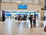 スムーズに空港に着きました