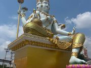 ガネーシャの寺院の仏像