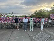 ハート型の南京錠