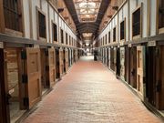 網走監獄。ここが北海道旅行で最も寒かったと言っていい