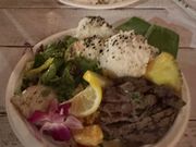 夕食はツアー特別メニュー