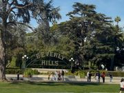 ビバリーヒルズの看板