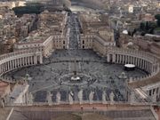 展望台から見たサン・ピエトロ広場