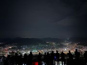 展望台の上からの夜景