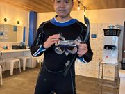 水着以外は手ぶらで体験できます。