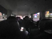 バス(自分は1番後ろ)