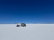 ウユニ塩湖ピクニック