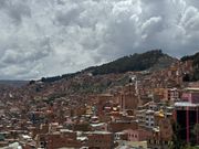 ラパスの街並み