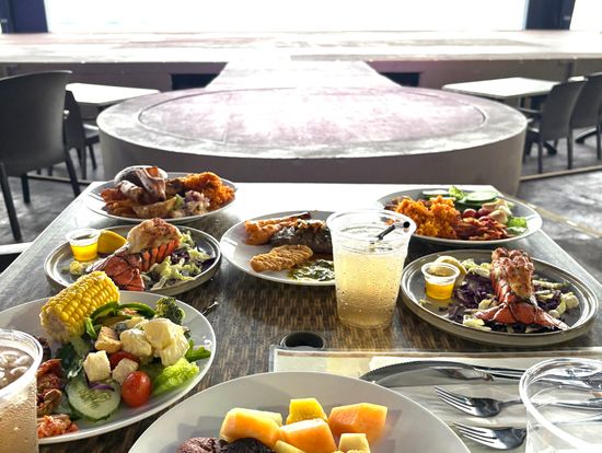 空と海と大舞台