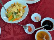 エビと野菜炒め