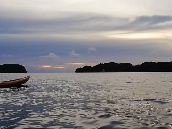 こんなサンセットも良き♪