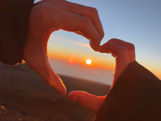 キレイな朝陽を観ることができました。