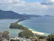 束の間の晴れ間