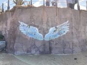 映えスポットの天使の羽