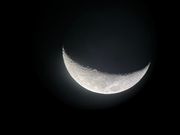 望遠鏡で見れた月のクデーター