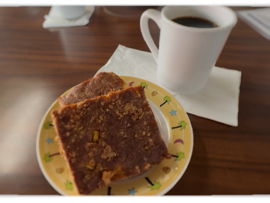 バナナケーキ最高に美味しかったです♡