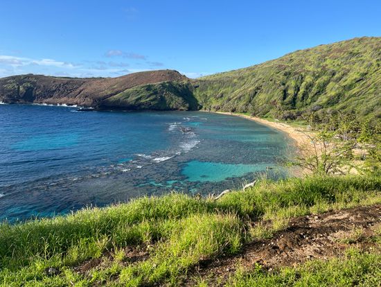 ハナウマ湾の景色