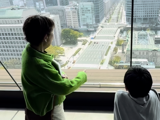 この日の私たちのために穴場を探してご案内して頂きました。