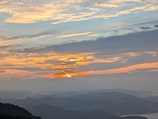 九份の夕焼け