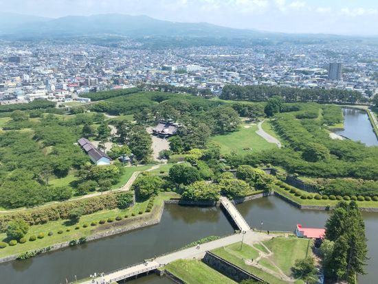五稜郭タワーからの景色