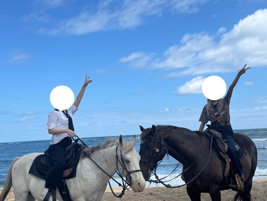 海で写真撮れます