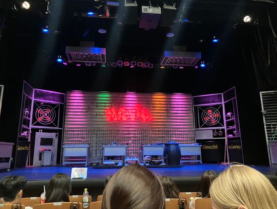 上演前のVIP席