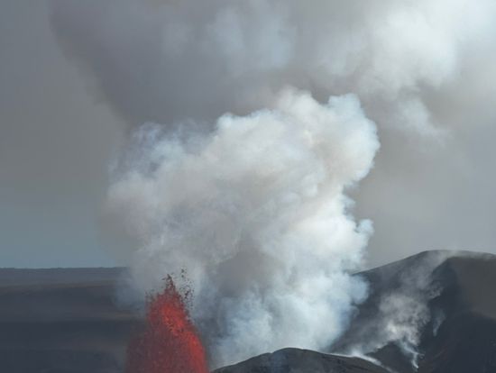 キラウエア火山噴火