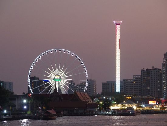 アジアンテークも望めました。