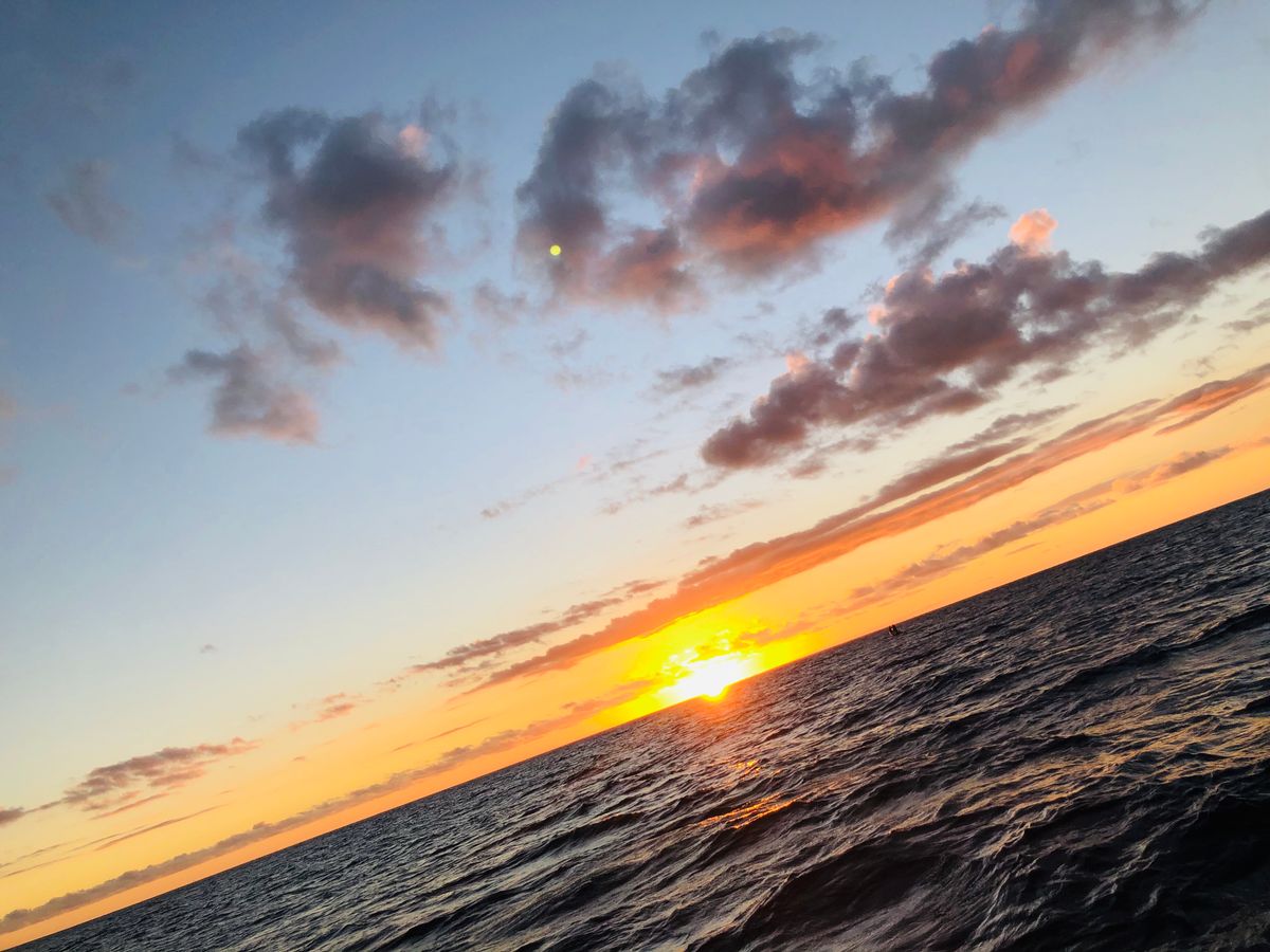 ウィリアム・デシャゾー『ハワイアンサンセット セレモニー』 サンセットセーリング スピリット・オブ・アロハ号 軽食